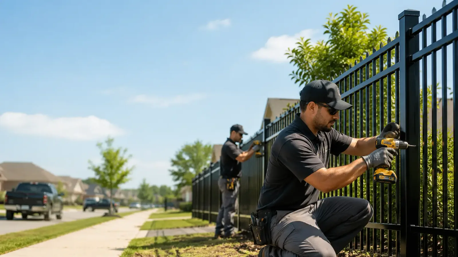 Metal Fence Installation in Onley, VA
